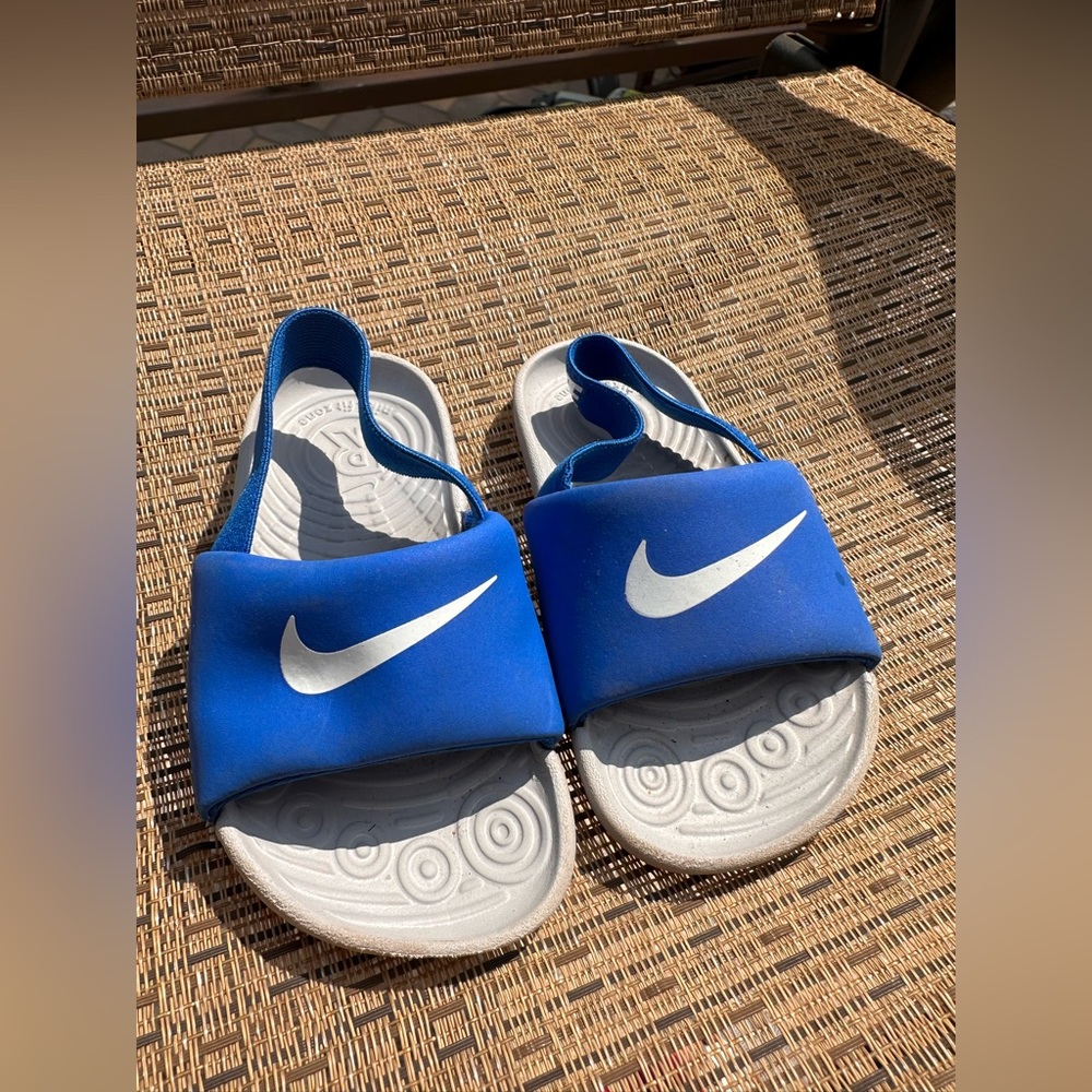 Toddler Nike slides